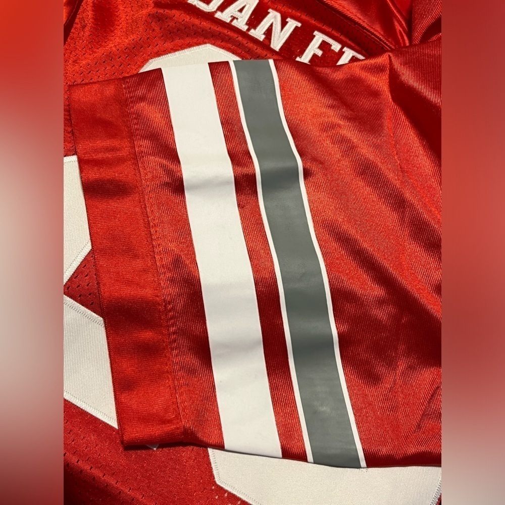 NEW- San Francisco 49ers Christian McCaffrey Stitched Jersey SIZE: 3XL - Picture 13 of 14